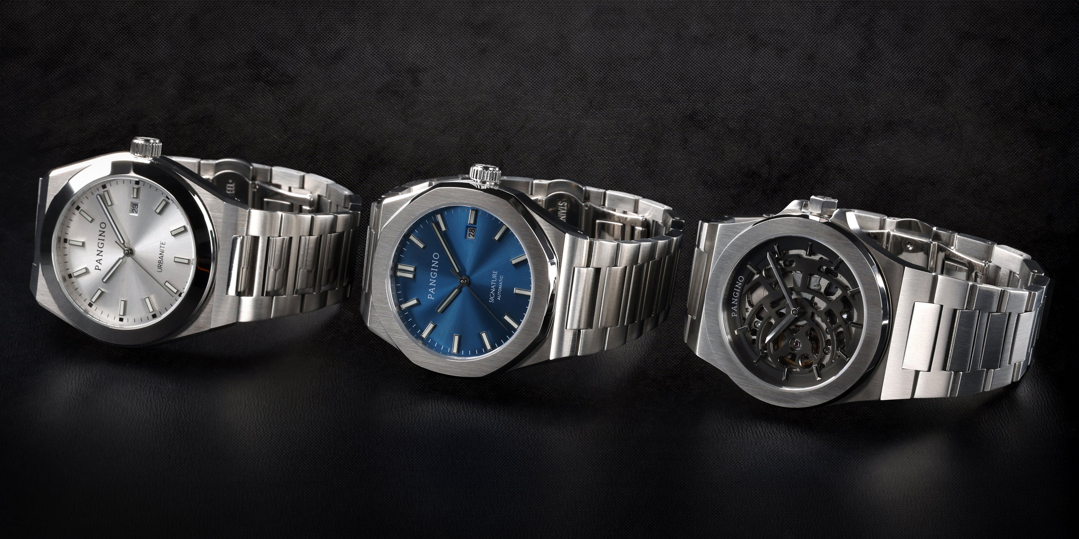 Urban Chronograph Men's Meca-Quartz Watch Panda Dial 42mm | Pangino