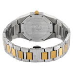 Back of Pangino Augustan two-tone watch