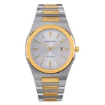 Front of Pangino Augustan two-tone watch