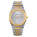 Front of Pangino Augustan two-tone watch