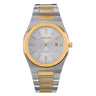 Front of Pangino Augustan two-tone watch