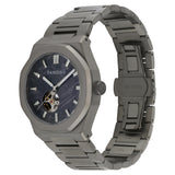 Tilted front angle of Pangino Celestial Open Heart watch