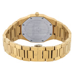 Back of Pangino Easterner all gold-tone watch