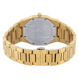 Back of Pangino Easterner all gold-tone watch