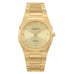 Front of Pangino Easterner all gold-tone watch