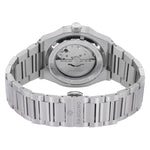 Back of Pangino Signature black dial watch