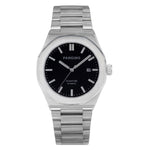 Front of Pangino Signature black dial watch