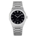 Front of Pangino Signature black dial watch