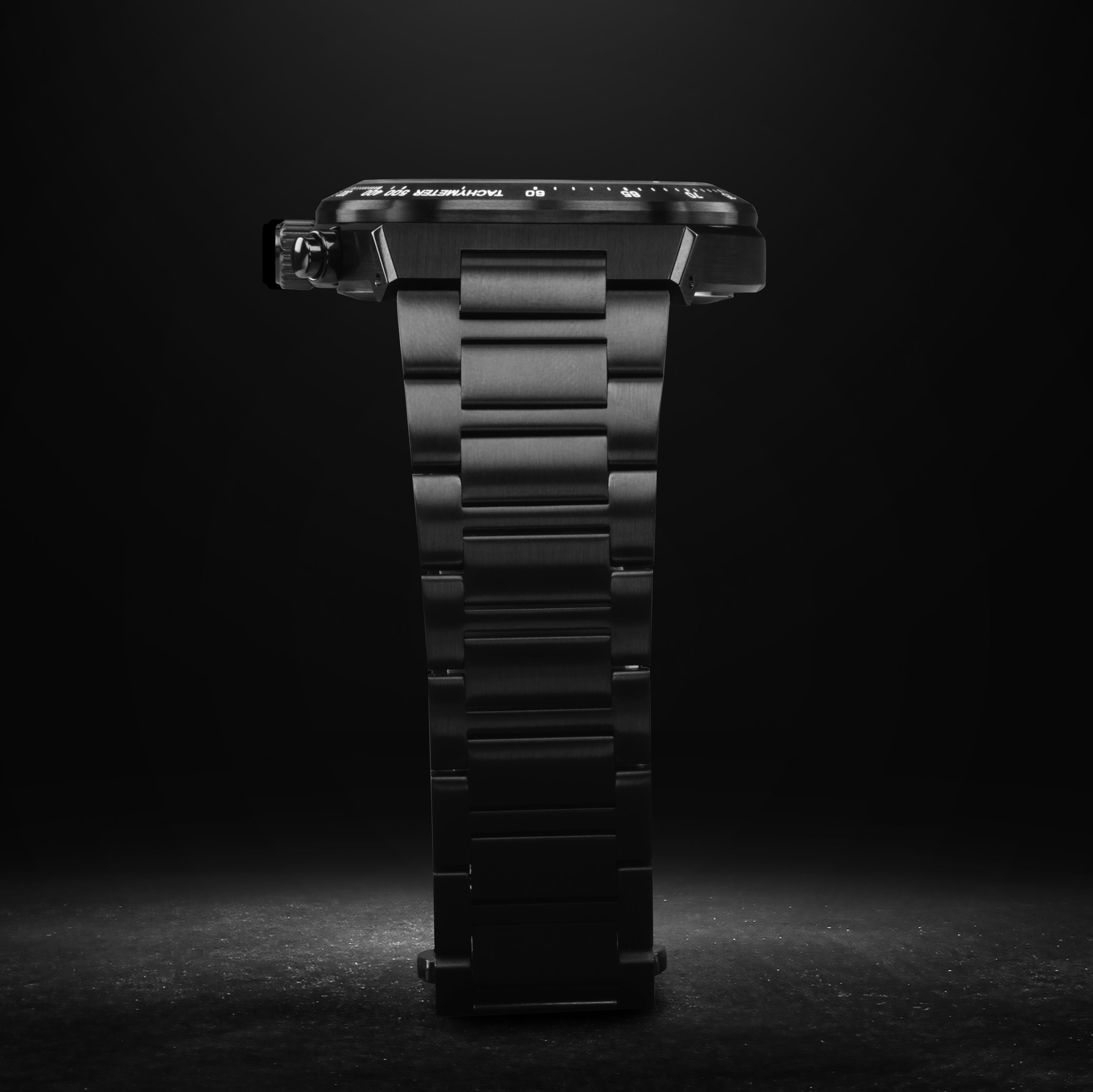 Urban Chronograph Men's Meca-Quartz Watch All Black 42mm | Pangino