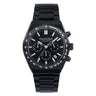 Front of Pangino Urban Chronograph all black watch