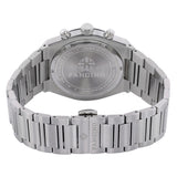 Back of Pangino Urban Chronograph panda dial watch