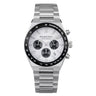Front of Pangino Urban Chronograph panda dial watch
