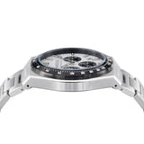 Left side of Pangino Urban Chronograph panda dial watch