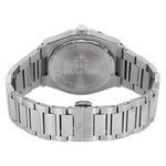 Back of Pangino Urbanite blue dial watch