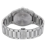Back of Pangino Urbanite blue dial watch