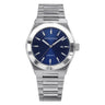 Front of Pangino Urbanite blue dial watch