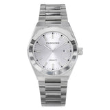 Front of Pangino Urbanite silver-tone dial watch